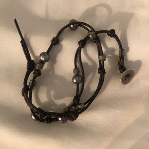 Chan Luu double wrap bracelet/ choker